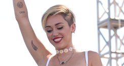 Miley Cyrus performs at iHeart Radio in Las Vegas