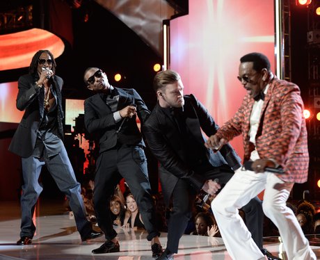 Snoop Dogg, Pharrell Williams, Justin Timberlake