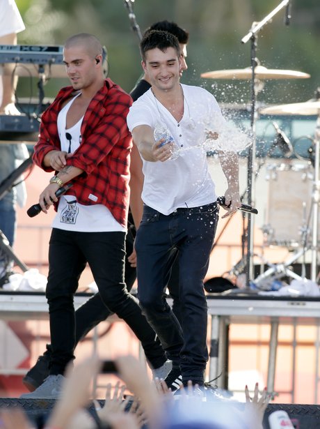 The Wanted at iHeart Radion in Las Vegas