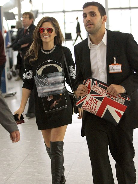 Cheryl Cole at the airport