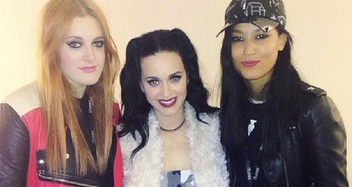 Icona Pop and Katy Perry 