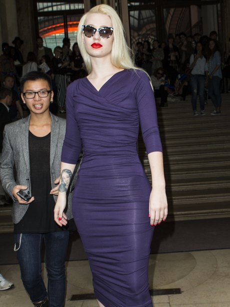 Iggy Azalea at Paris Fashion Week 2013