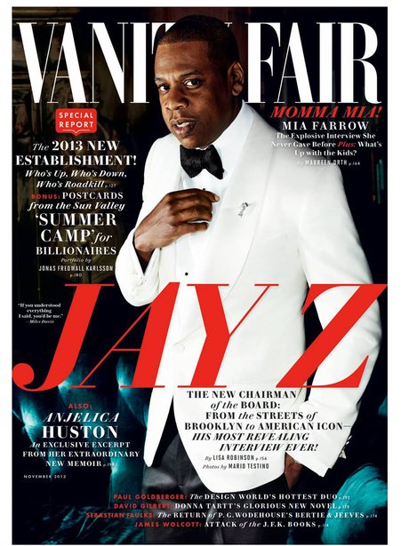 Jay Z Vanity Fair 2013