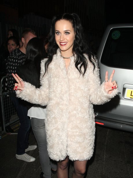 Katy Perry leaving the roundhouse