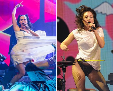 Lady Gaga Vs Katy Perry at iTunes Festival 2013