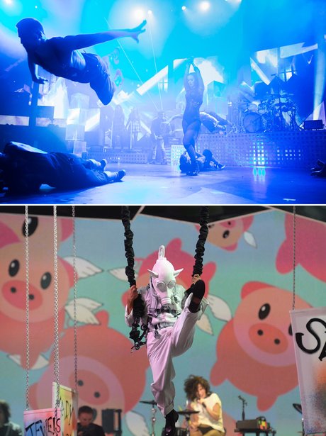 Lady Gaga Vs Katy Perry at iTunes Festival 2013