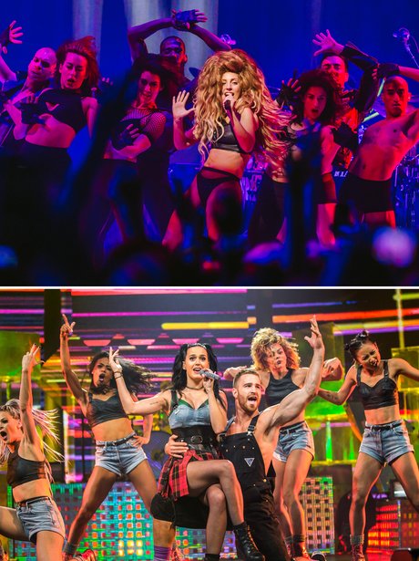 Lady Gaga Vs Katy Perry at iTunes Festival 2013
