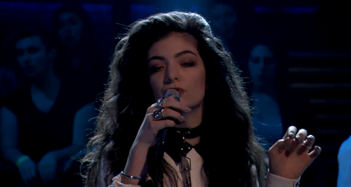 Lorde On Jimmy Fallon