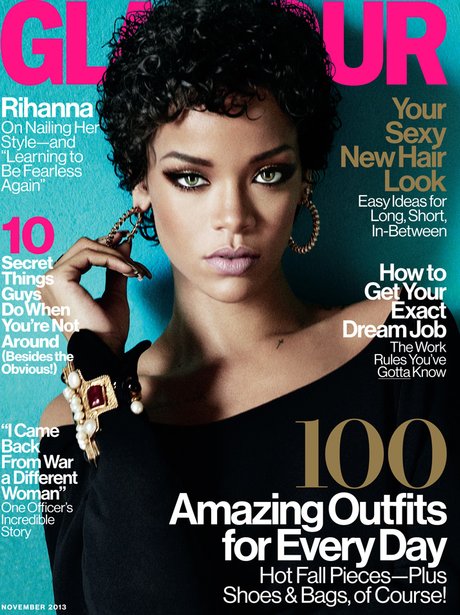 Rihanna Glamour Ocotober 2013