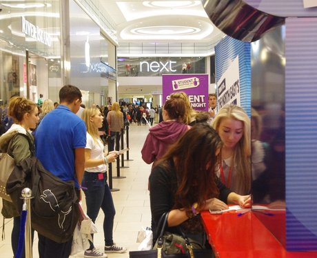 Student Lockin at Eldon Square