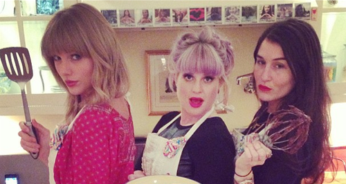 Taylor Swift and Kelly Osbourne instagram