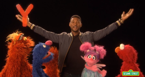 Usher On Sesame Street