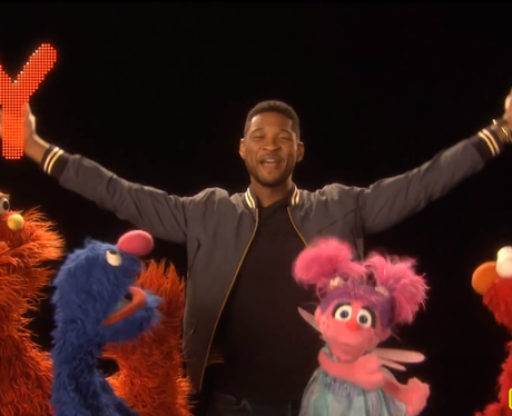 Usher On Sesame Street