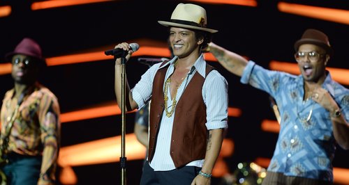 Bruno Mars on his tour