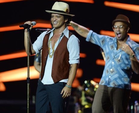 Bruno Mars on his tour