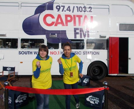 You crossing our Capital FM Finish Line