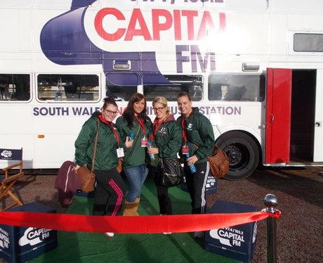 You crossing our Capital FM Finish Line