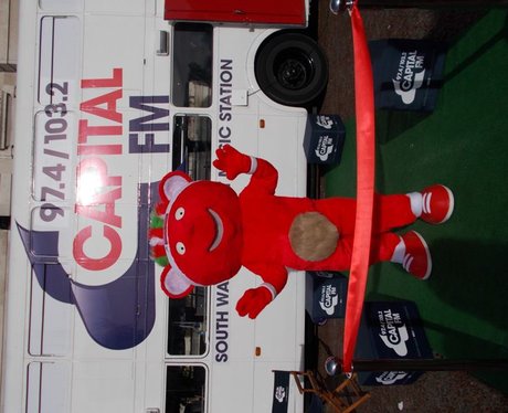 You crossing our Capital FM Finish Line