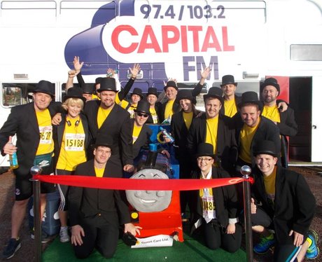 You crossing our Capital FM Finish Line