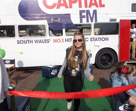 You crossing our Capital FM Finish Line