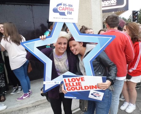 Ellie Goulding Fans at the 02 Apollo