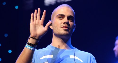 Max George on stage