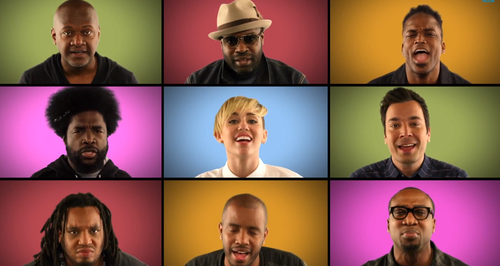 Miley Cyrus and The Roots