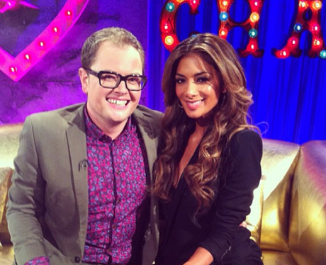 Nicole Scherzinger and Alan Carr