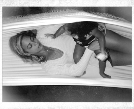 Beyonce with Blu Ivy