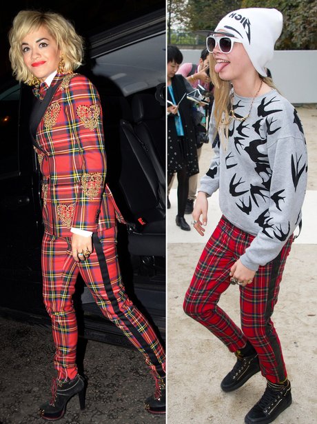 Who Wore It Best - Rita Ora Or Cara Delevingne? - Pop Star Fashion Face ...