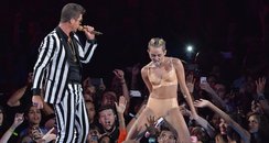 Robin Thicke Miley Cyrus VMAs