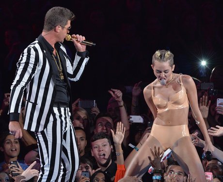Robin Thicke Miley Cyrus VMAs