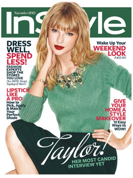 Taylor Swift InStyle Magazine 2013