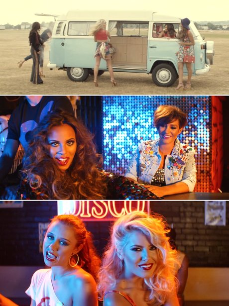 The Saturdays' 'Disco Love' music video