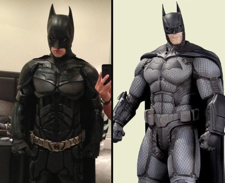 Liam Payne One Direction dressed as Batman
