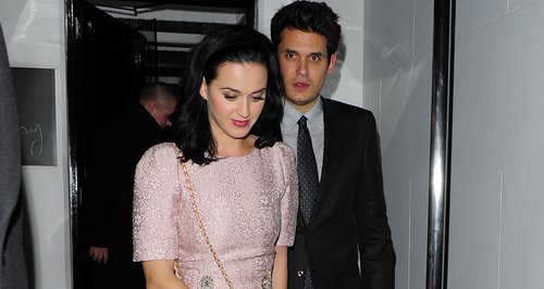 Katy Perry and John Mayer in London