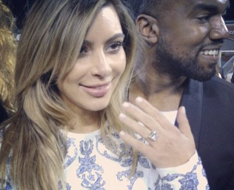 Kim Kardashian Engagement Ring