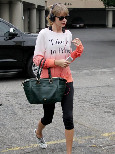 Taylor Swift heading to the studio