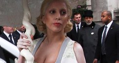 Lady Gaga wears Geisha outfit in London