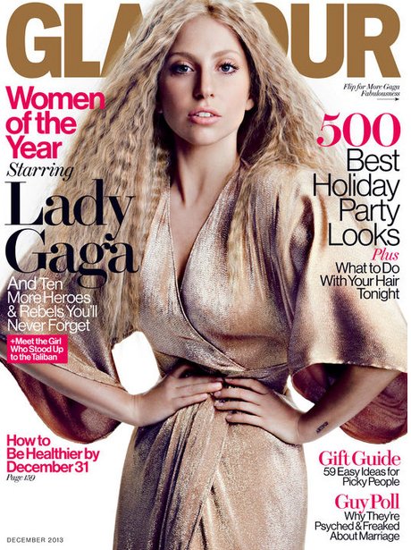 Lady Gaga Glamour Magazine 2013