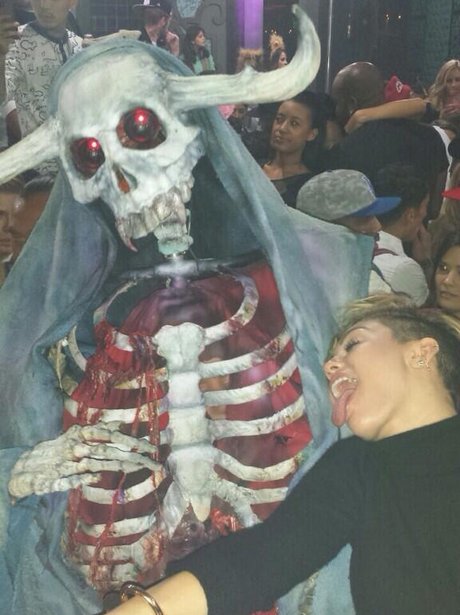 Miley Cyrus halloween week