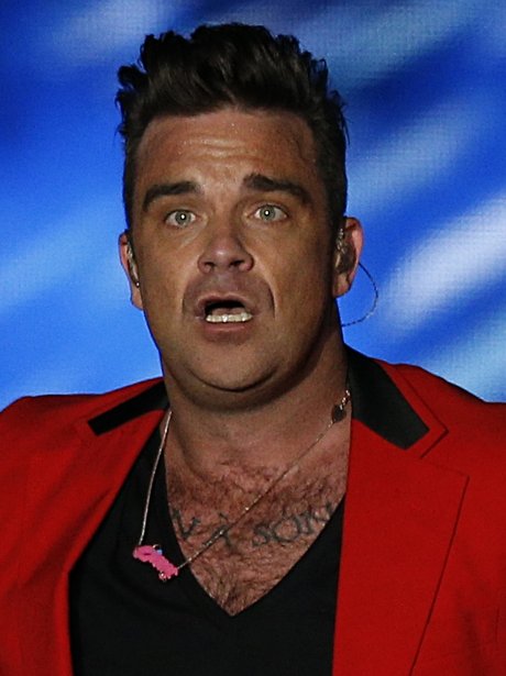Robbie Williams at the Summertime Ball 2013