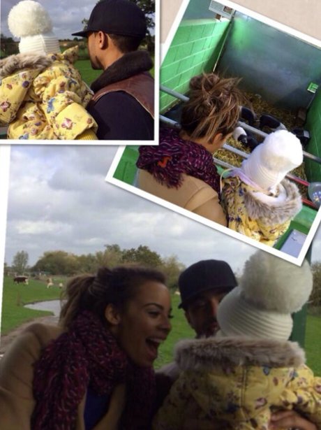 Rochelle Humes family day out on instagram