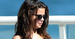 Selena Gomez shows off her bikini body