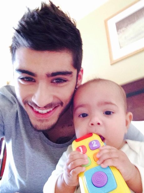 Zayn Malik With Godchid