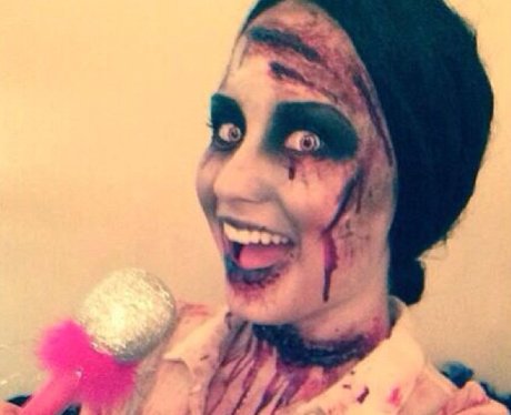 Demi Lovato dressed up for Halloween