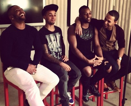 JLS share a snap of promotional day out