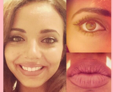 Jade Thirlwall shows off her make-up collection