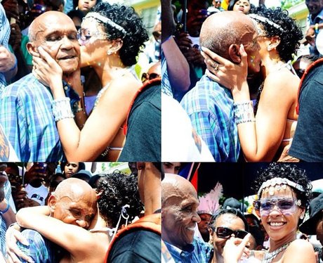 Rihanna wishes her Grandfather a happy birthday