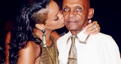 Rihanna and Grandad 